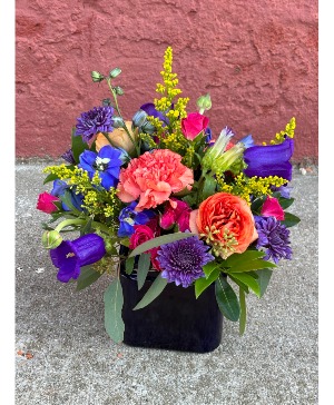 Jewel Tone Summer Fresh arrangement