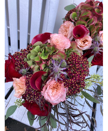 Jewel Toned Jems Bridal Bouquets in Darien, CT | DARIEN FLOWERS