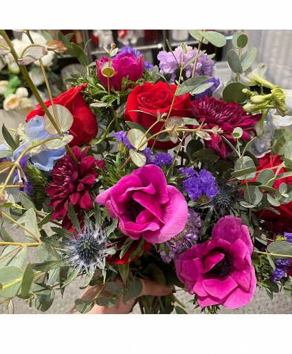 Jewel tones bridal  Bridal bouquet 