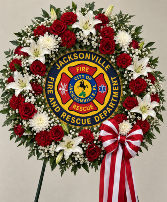 JFRD WREATH fresh arrangement