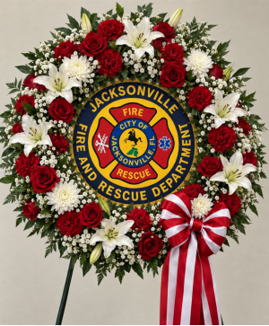 JFRD WREATH fresh arrangement