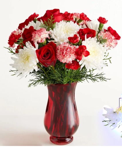 Jingle & Jolly Vase Arrangement