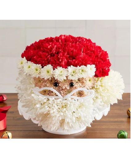  Santa Flower Cake 