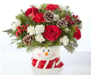 Jolly Snowman Bouquet 