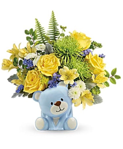 Joyful Bear Bouquet Keepsake