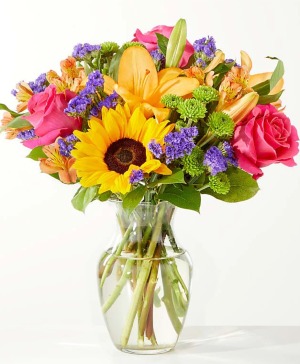 Joyful Bouquet colorful flowers