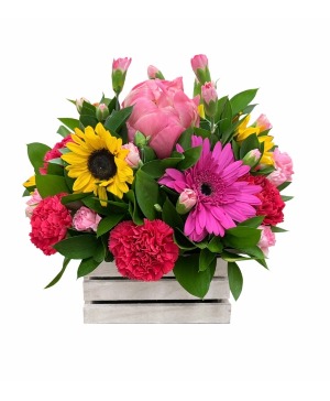 Joyful Garden Mixed spring arrangement