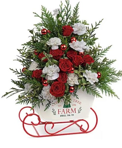 Joyful holiday Tree Bouquet Christmas Tree