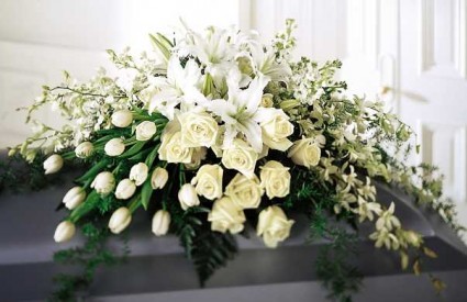 Joyful Memories Casket Spray