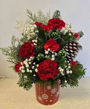 SOLD OUT   Holiday Frost     NFS-C8 Ceramic keepsake