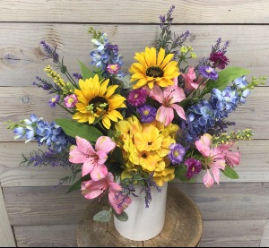 Joyful Summer Blossoms Silks