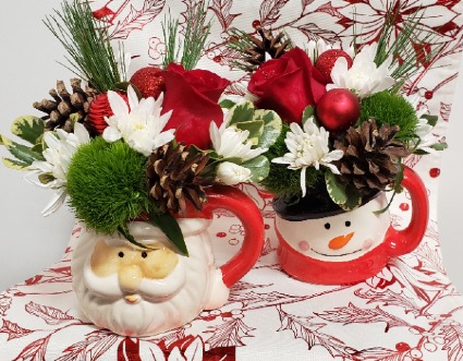 Joyful Tidings Novelty Ceramic Mug
