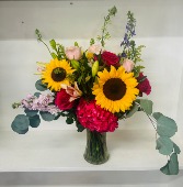 joyful wishes summer/fall flowers