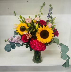 joyful wishes summer/fall flowers