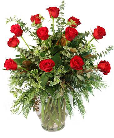 Joys of the Holiday Christmas Roses in Troy, NY | PAWLING FLOWERS & GIFTS