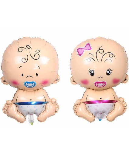 Jumbo Mylar baby boy or girl balloon balloon