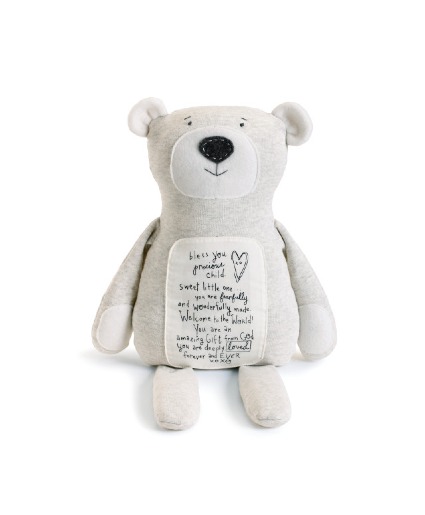 Jumbo poetic threads bear Stuffed Animal