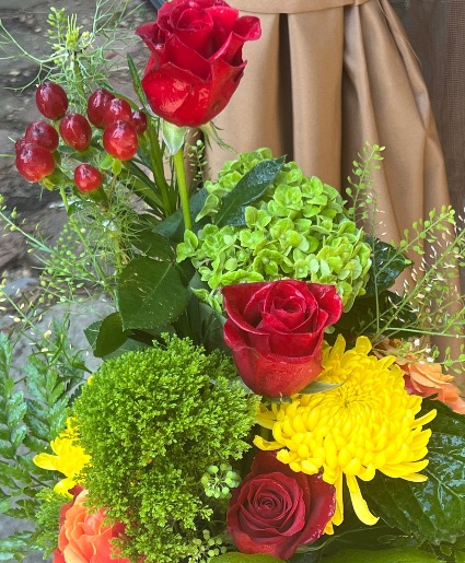 Juneteenth Celebration Centerpiece Multi color arrangement 