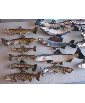 Juniper Hill Ceramic Fish Mulitple sizes $42-$100