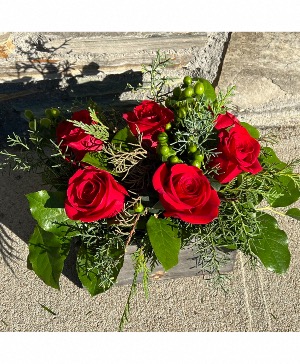 Juniper Joy Box Arrangement 