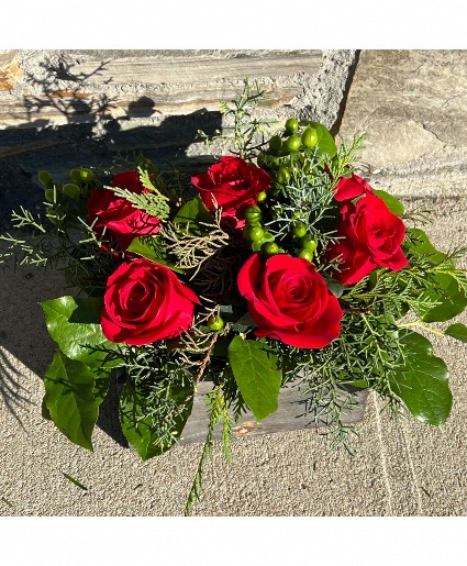 Juniper Joy Box Arrangement 