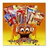 JUNK FOOD JUNKIE BOX Gift Basket