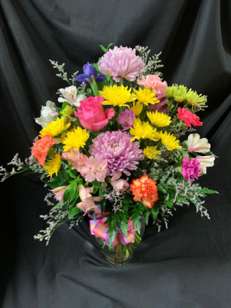 Just Because I Love You Vase Arrangement