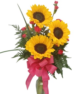Just Because Sunflowers Floral Arrangement