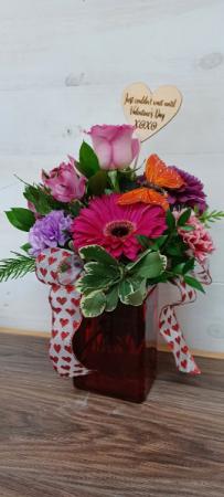 Just couldn't wait 'till valentines day valentines day arrangement