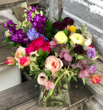 Just Flowers  Floral Arrangement in Vase