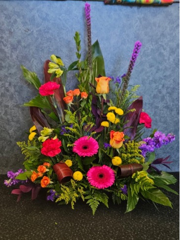 Just For You  Dish Arrangement in Calgary, AB | FIRST CLASS FLOWERS LTD.