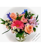 Just Peachy Bouquet A Ruth Original
