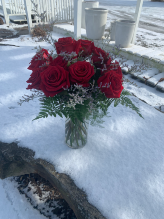 “Just Simple And Romantic“ 12 roses - several colors available