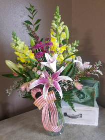 Just stargazing Vase arrangement