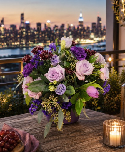 K110 Purple Embrace Cube Arrangement