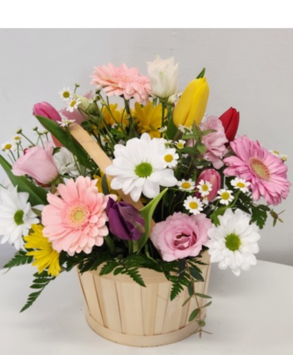 K128 Deluxe Springy Basket Basket