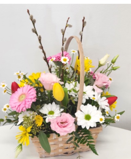 K128 Springy Basket Basket Arrangement