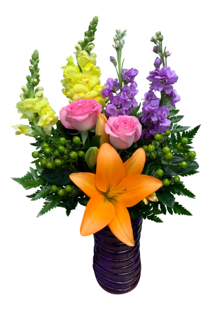 Burst of Glee Vase Arrangement