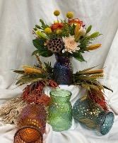 Kaleidoscope of Fall Colors Autumn Arrangement