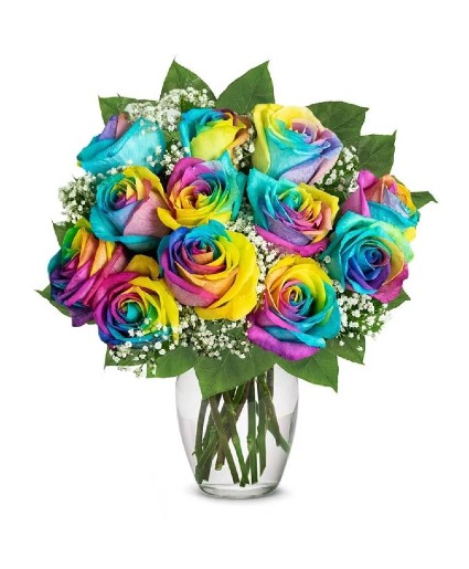 Kaleidoscope Roses Rose Arrangement