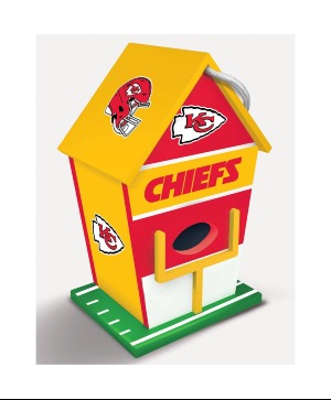 Kansas City Chiefs Birdhouse Ornament