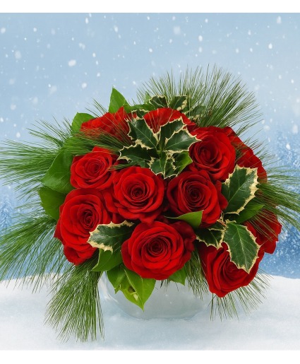 KC 2211 Christmas in Paris Centerpiece, Hostess Gift 