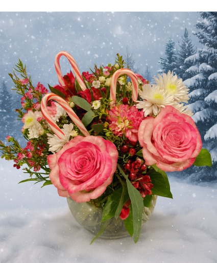 KC2406 Peppermint Smoothie Small Bubble Bowl