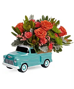 Keep Trucking  keepsake arrangement 