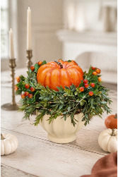 Keeping it Simple Lit Fall Permanent Arrangement