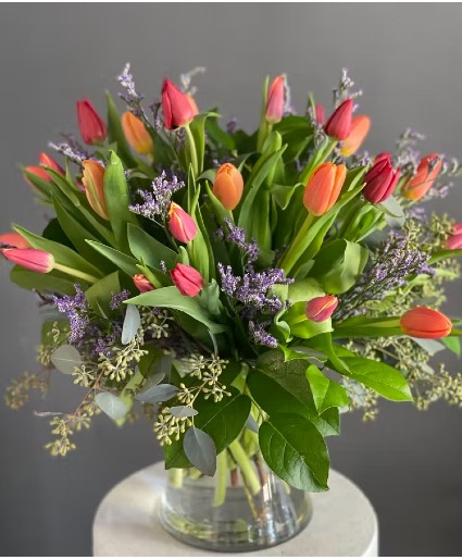 Tulip Sunrise vase