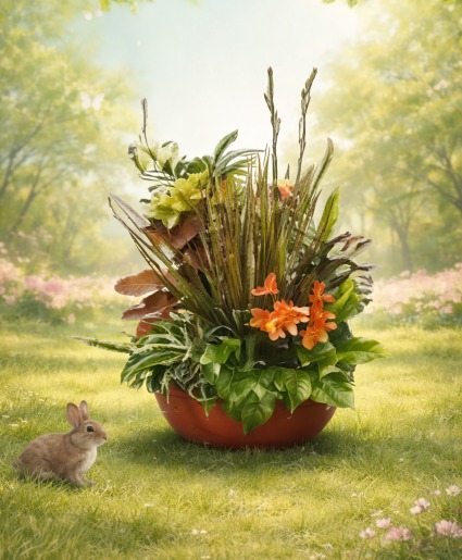 Kiko's Dish Garden Green Plants