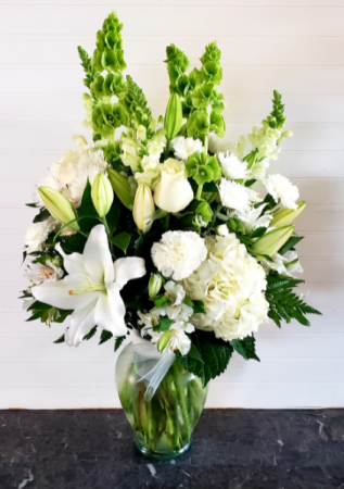 Kim's Green and White Exclusively at Mom & Pops