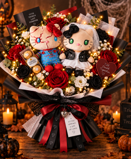 Kitty Killer Kisses Bouquet Call Us for Faster Service & Daily Specials: (915) 303-8500 Text Us to Order Anytime: (915) 505-3708 Your trusted source for Flowers & Delivery in El Paso TX 