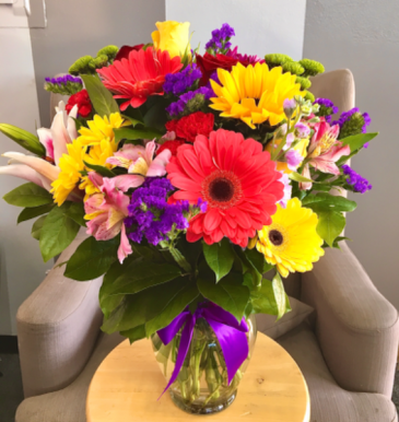 Spring Mixed Bouquet   in Whittier, CA | Rosemantico Flowers